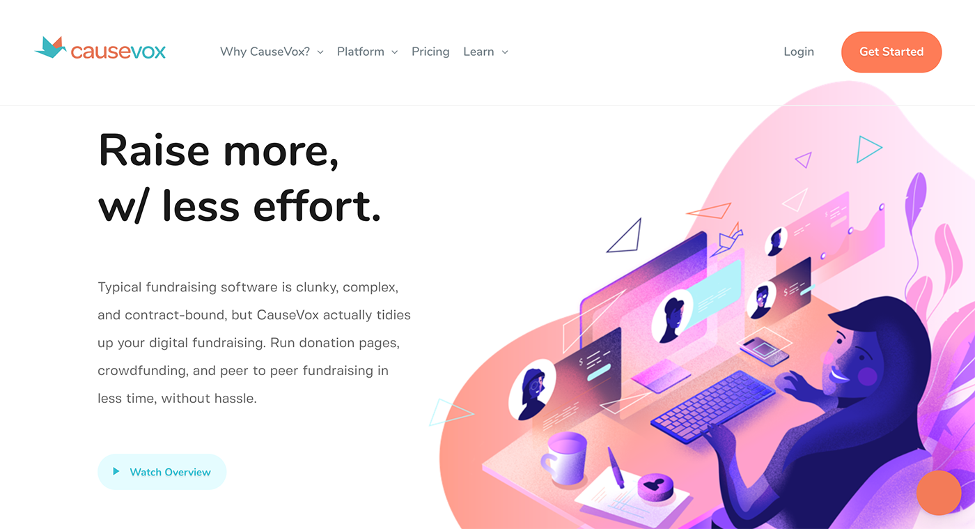 Stripe Partners Causevox